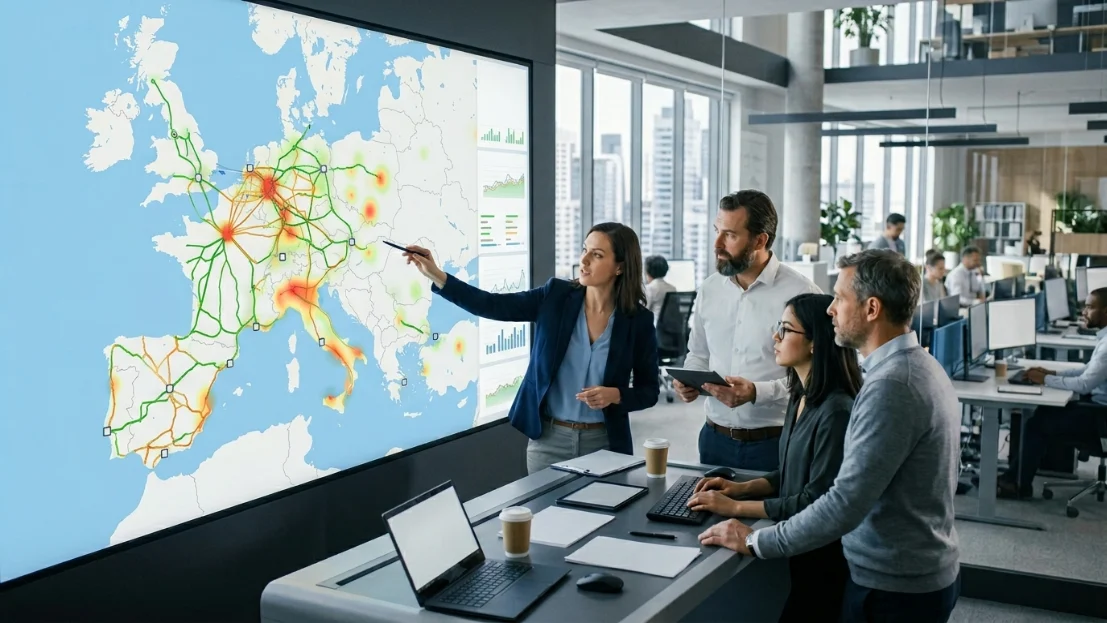 Lojistikte Ağ Optimizasyonu Nedir? — açıklayıcı görsel