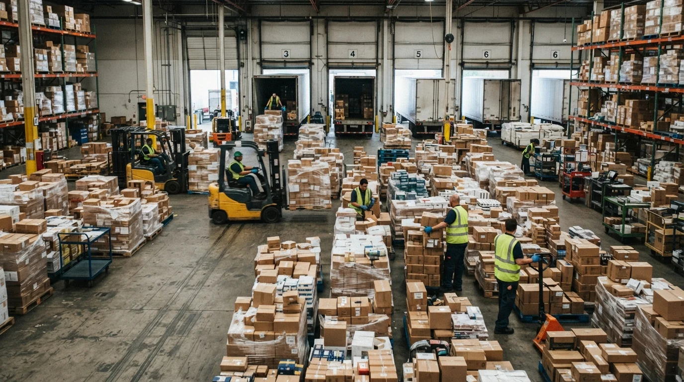 Why Do Shipments Accumulate in Logistics? — illustration
